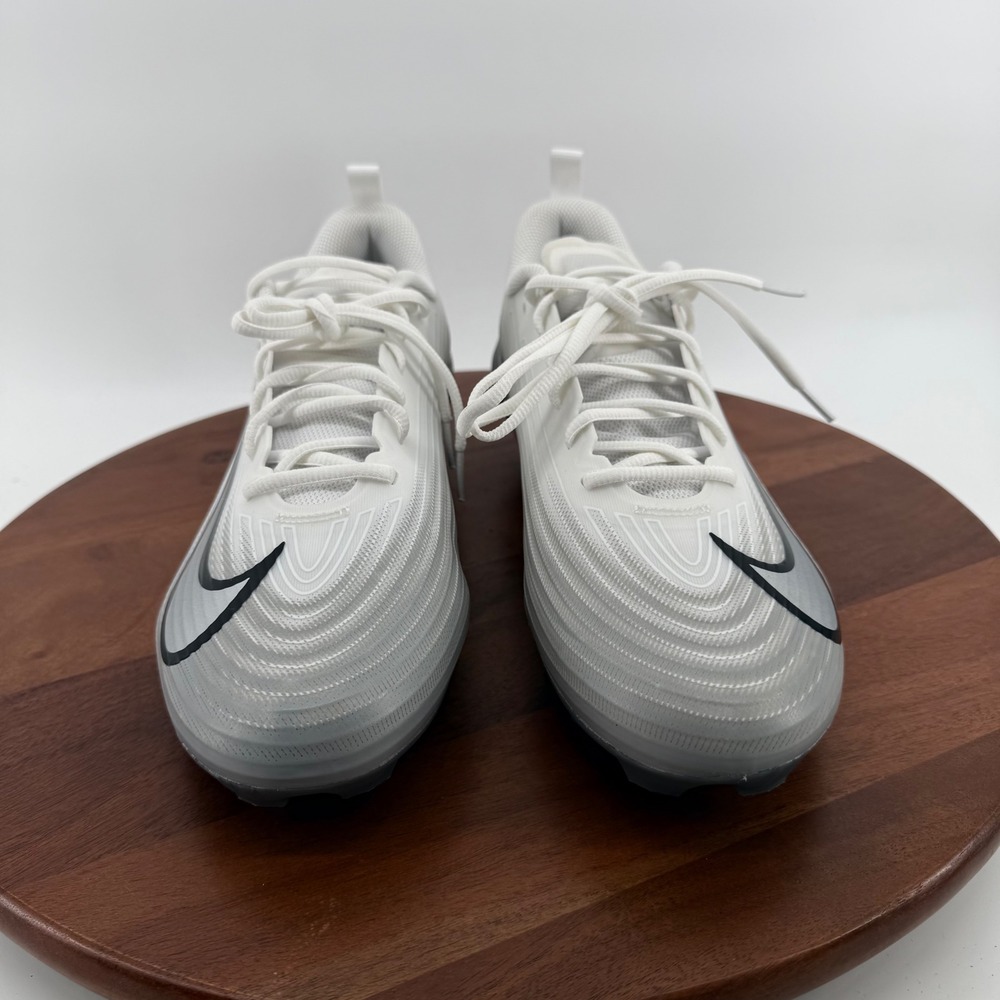 Nike Vapor Speed 3 Football Cleats White Grey FB3303-100 Mens Size 13 - Picture 5 of 9